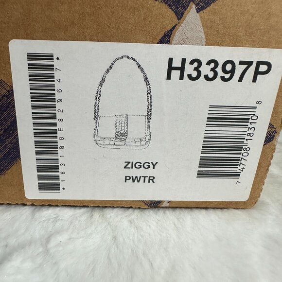 Brighton Ziggy Crossbody Organizer Purse in Box with Paperwork Dustbag NIB Croc - Picture 14 of 14